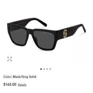 Marc Jacobs Black polarized Sunglasses
